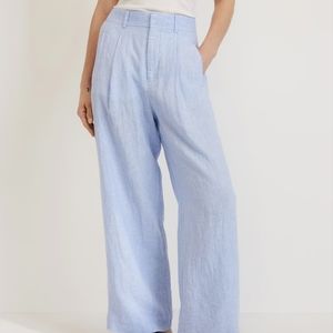 Everlane Way High Linen Drape Pant